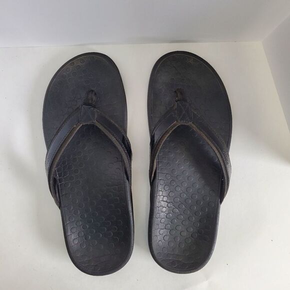 Vionic Tide ll Post Sandal with Arch Support Black Size 10 or 10.5 - Picture 9 of 12